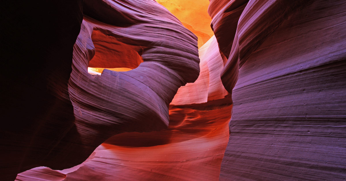 Photo of Lower Antelope Canyon's Woman in the Wind structure