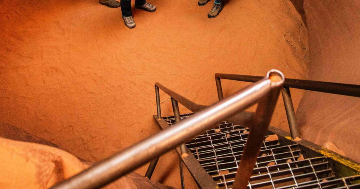 Steps found in Lower Antelope Canyon