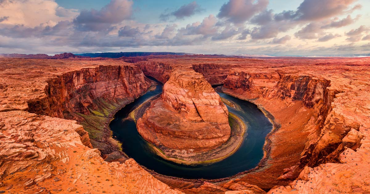 Horshoe Bend Colorado River Grand Canyon taken during daytime