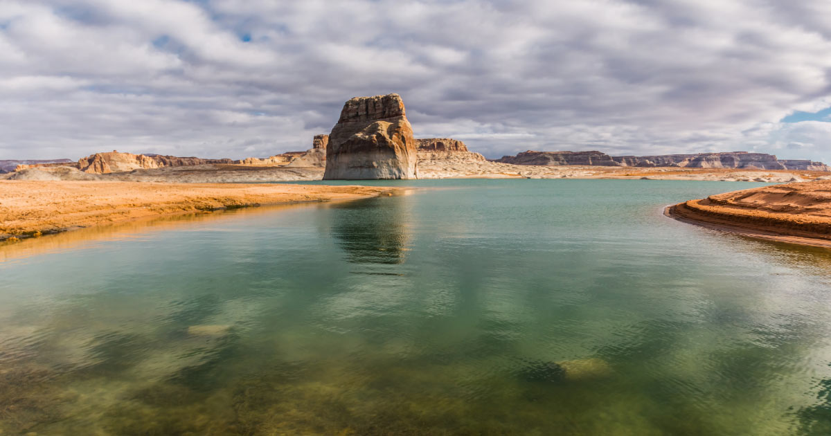 Lake Powell Located in Northern Arizona